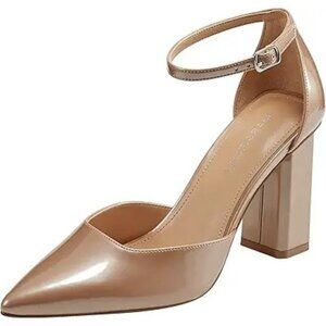 Marc Fisher Women's Demeter Adjustable Ankle Strap Dress Pumps